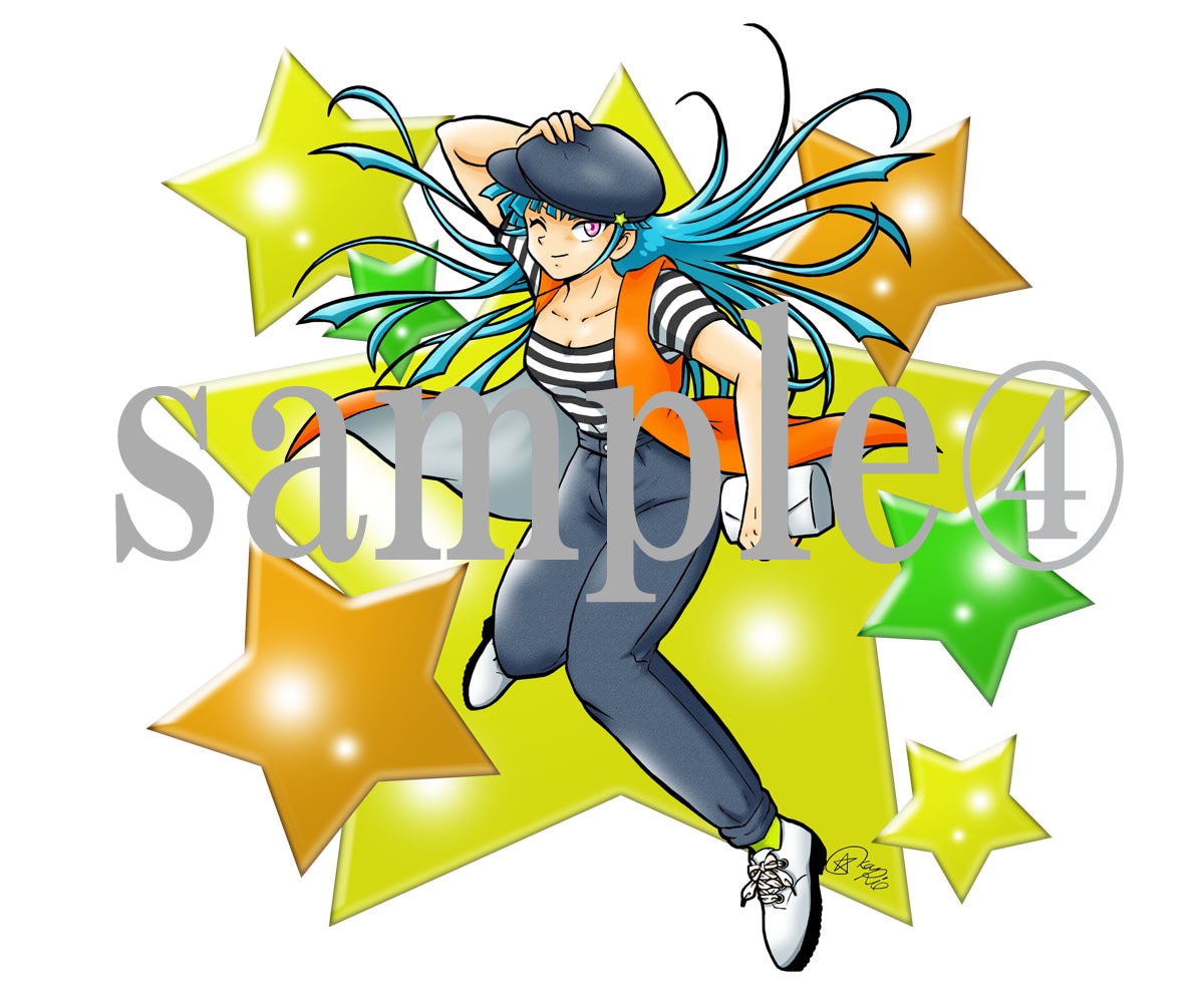 七頭身キャラを描きます あなたの描きかけの絵も私流に仕上げます！ イメージ4