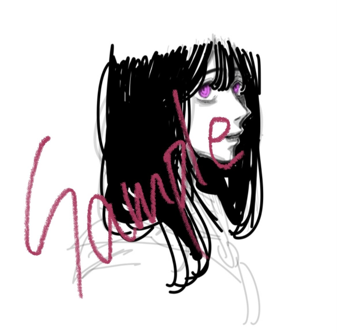 SNSで活動されてる方のなどのイラストを描きます 他の人は持っていない貴方だけのアイコンをお描きします。 イメージ1