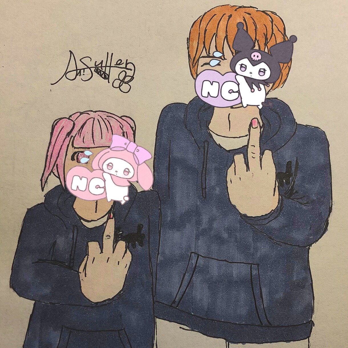 デジタルイラスト依頼受けます 等身絵アイコンヘッダー夢絵◎デジタルアナログ選択可 イメージ1