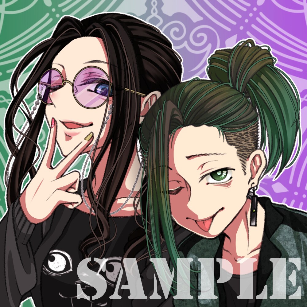 アイコン・ヘッダーサイズでイラスト描きます snsのアイコンやヘッダーのサイズでイラストをお描きします！ イメージ3