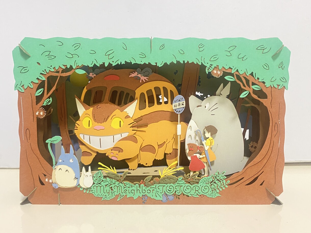ペーパーシアターの完成品をお届けします 作る時間が取れない、細かい作業が苦手な方はぜひお任せください イメージ1