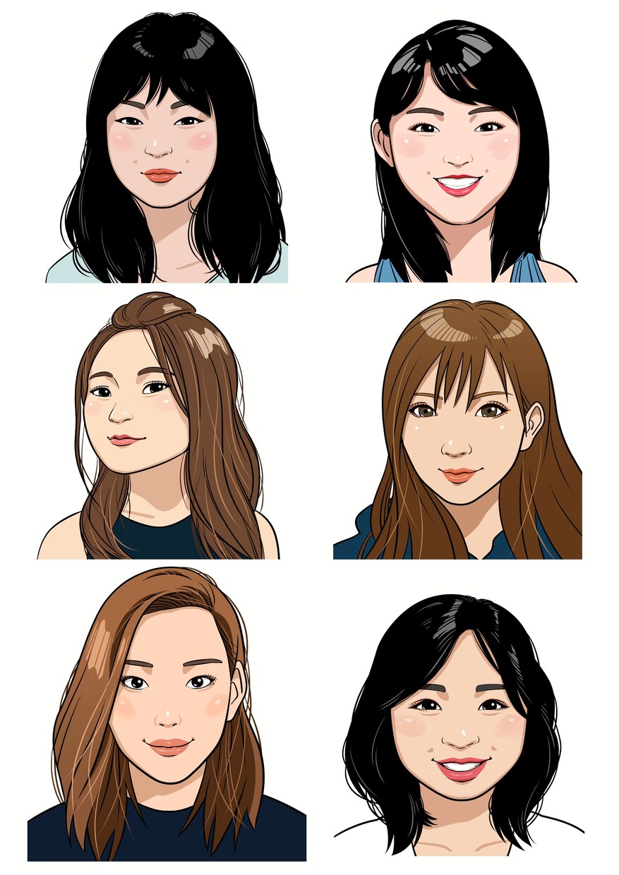 印象に残る似顔絵描きます SNSのアイコンや名刺、プレゼントや記念にもどうぞ！ イメージ2