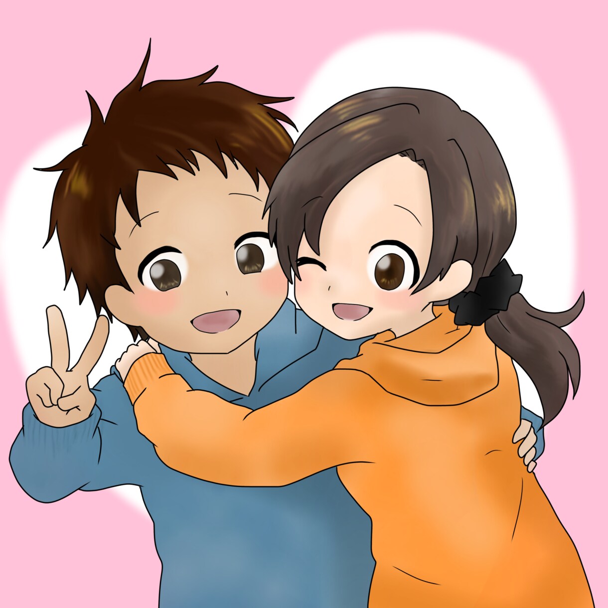 SNS用アイコン描きます ペットやお子様追加OK！ゆるふわかわいいアイコン描きます♪ イメージ3