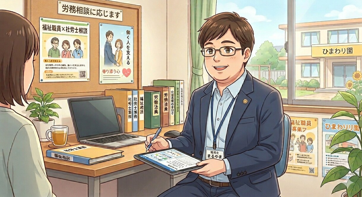 現役職員・社労士有資格者が労務相談にのります 職場の理不尽に悩むあなたへ。現役職員が法的に寄り添います。 イメージ1