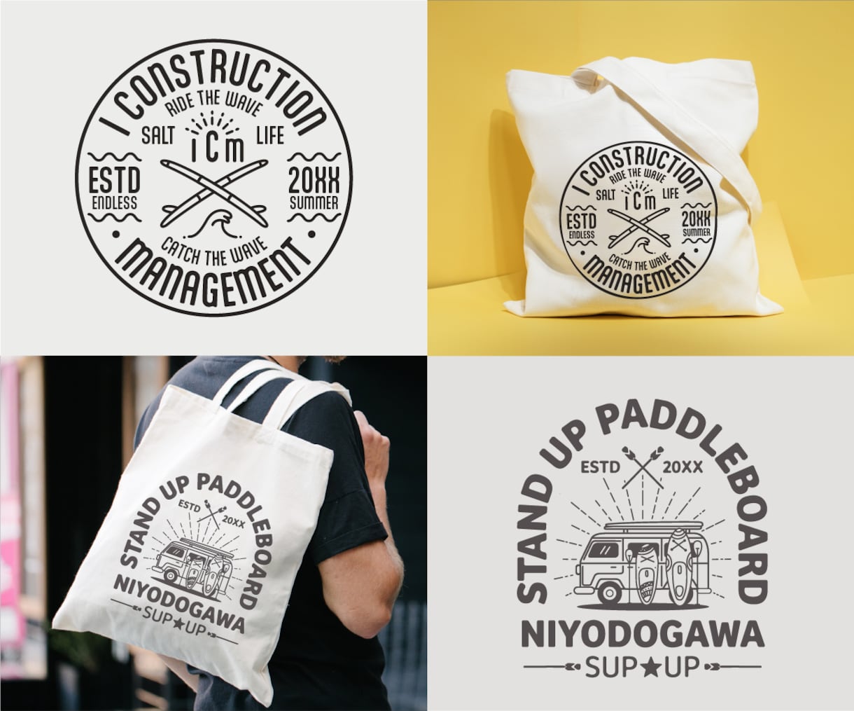 お洒落なTシャツのビンテージデザインを制作します 個性的なビンテージデザイン＆グッズ制作【配送手配までOK】 イメージ5