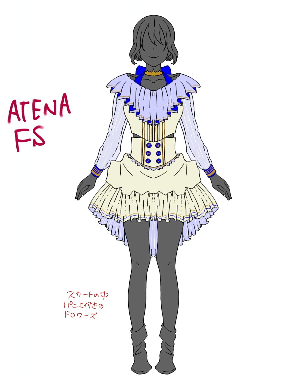 アイドルの衣装デザインを考えます 同一デザインのみのご提供です。 イメージ1