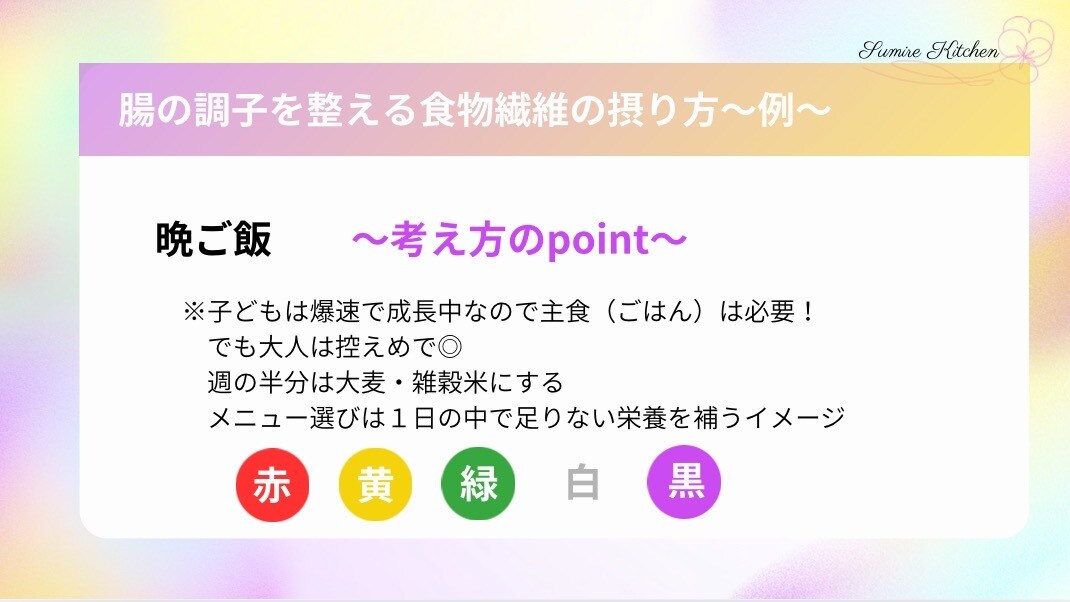 子育てに役立つ栄養学の基礎知識をお伝えします 元気で賢い子に育てたいなら知っておきたい【食物繊維】の基本 イメージ3