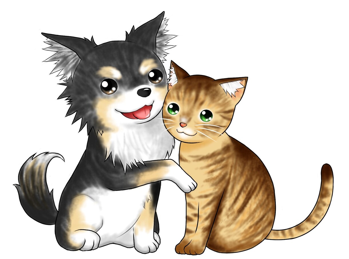 貴方のペットをゆるキャライラストにします (取引の内容などお気軽にDMでお問い合わせ下さい！) イメージ10