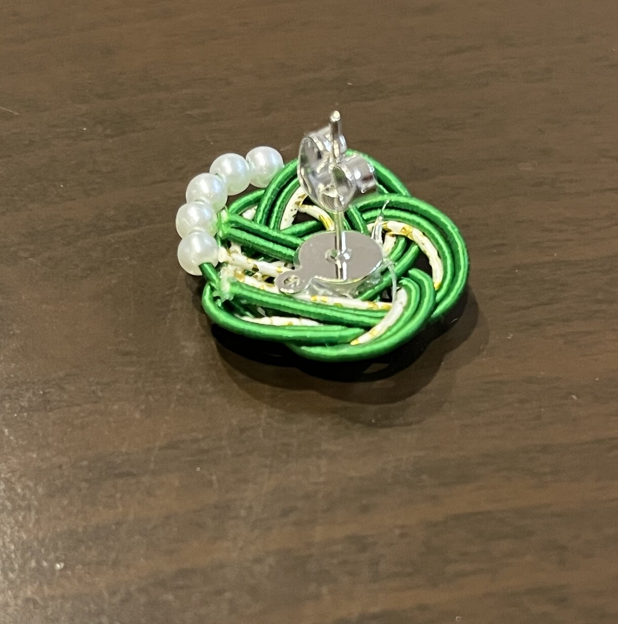 日常使いできる水引きピアス(イヤリング)販売します 冠婚葬祭からちょっとそこまでのお出かけも気分をアップ イメージ4