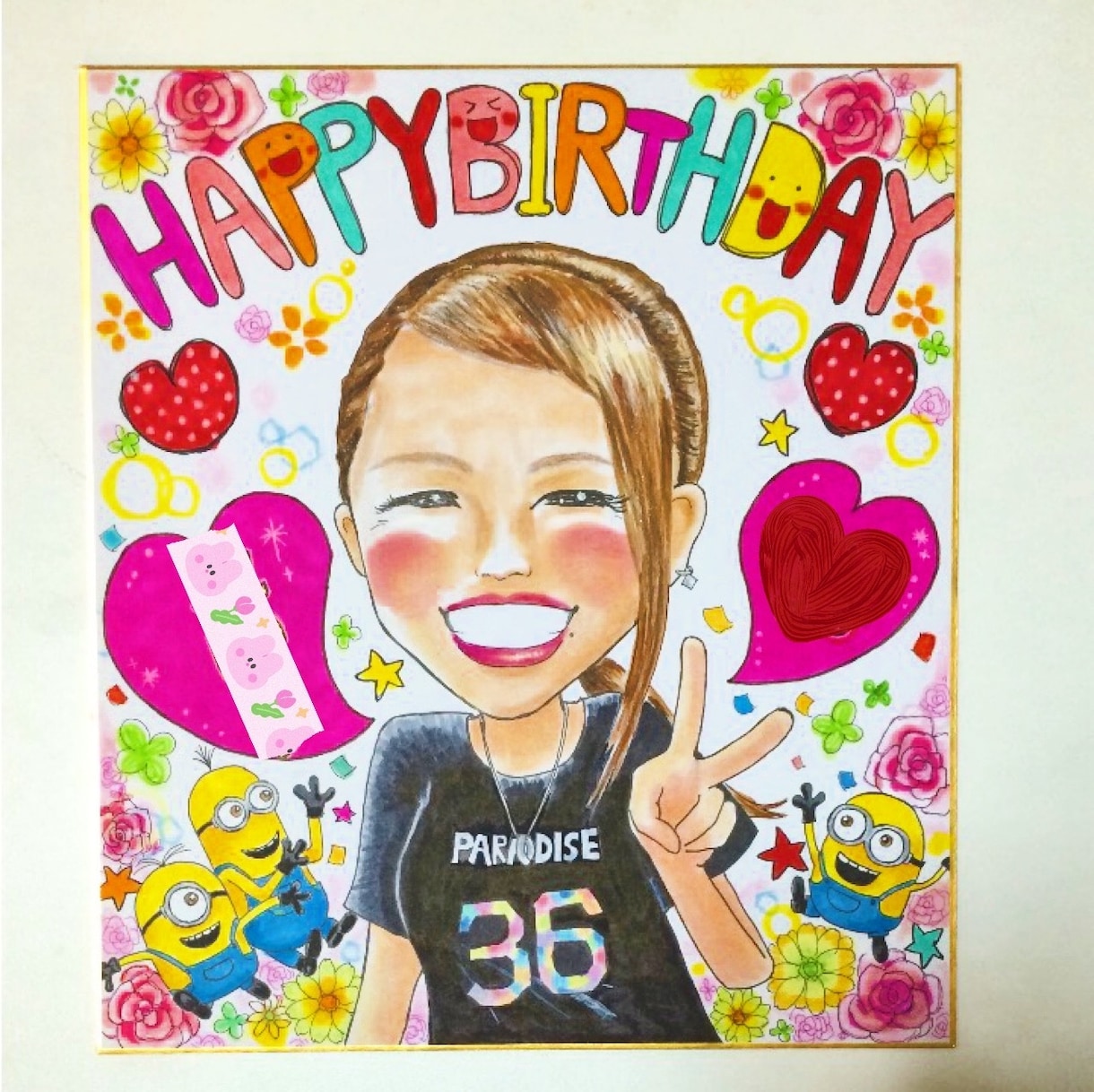 似顔絵、イラストオーダーでお作りします ポップで色鮮やかな可愛い似顔絵、イラスト イメージ5