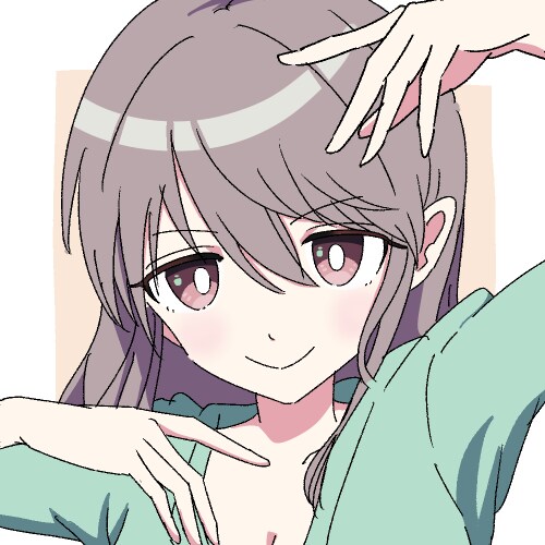 可愛いアニメ塗りアイコン制作します 可愛いアニメ塗りのキャッチーな手入りアイコンを制作いたします イメージ1