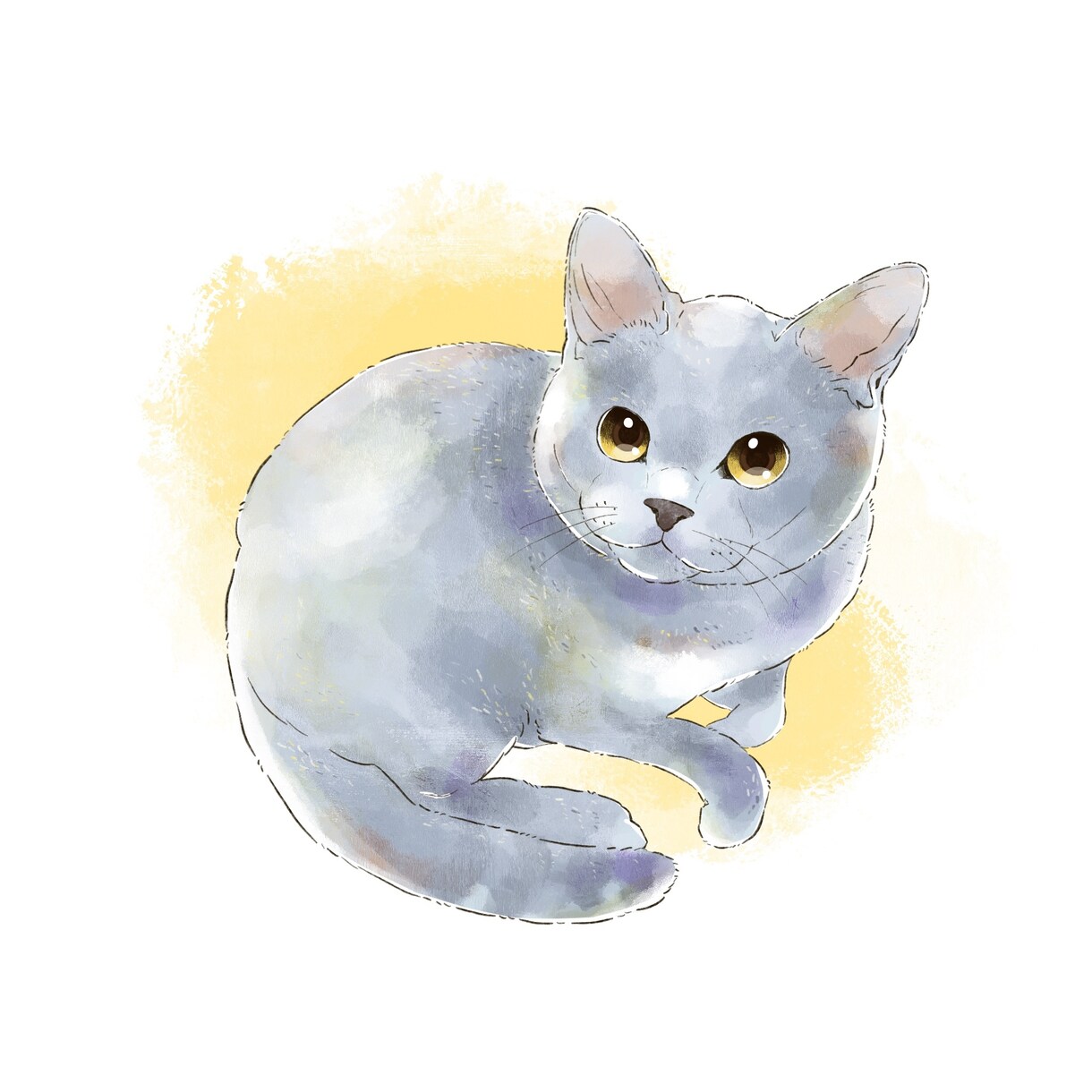 商用可◎可愛いうちの子を優しいタッチで描きます ★全身イラスト標準！何気ない姿イラストに残しませんか？★ イメージ7