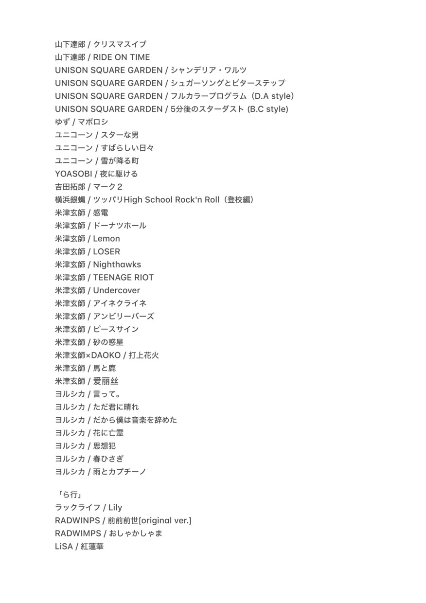 ドラム譜を【３曲１０００円 】でお譲りいたします さらにお得な ５曲１５００円・８曲２０００円もございます。 イメージ9