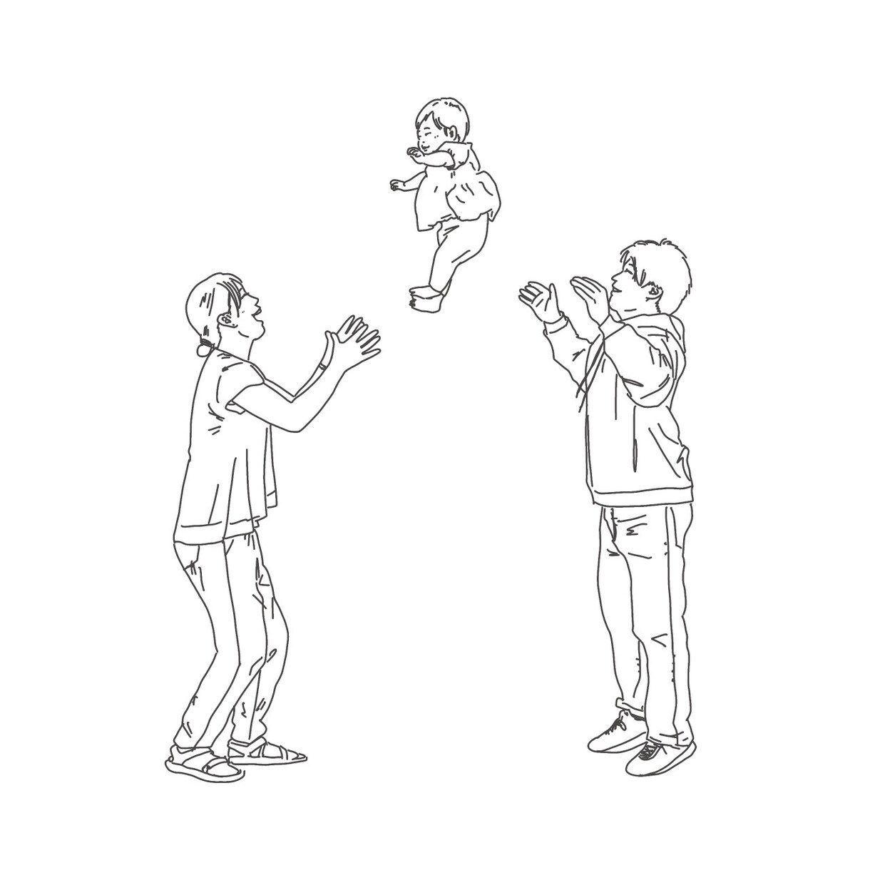 人柄を魅せる似顔絵お描きします ★明るくて優しい幸せなテイスト★SNSアイコンや素材にも！ イメージ3