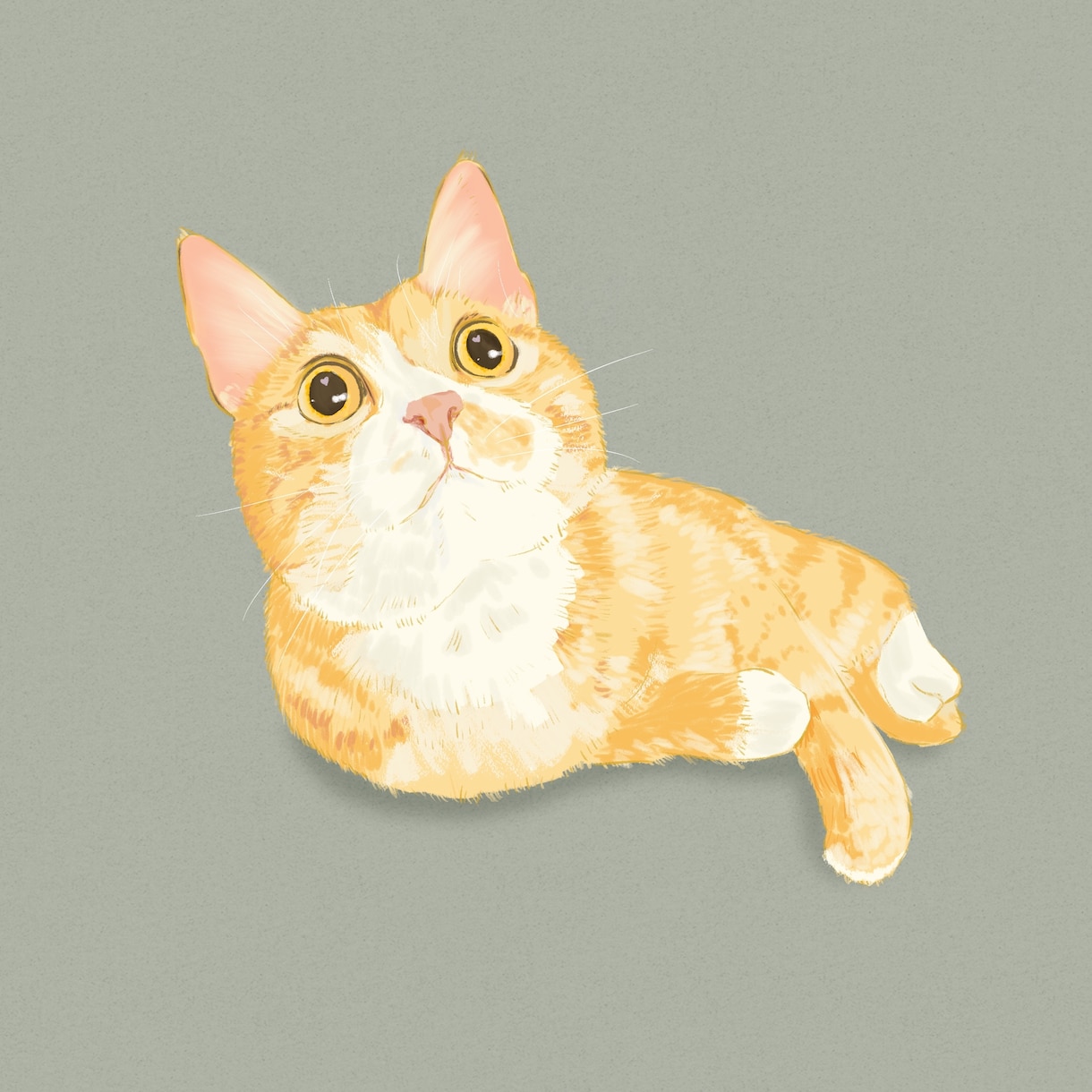 あなたの大切な猫をイラストにしますます おしゃれで可愛い☆猫の似顔絵描きます イメージ5