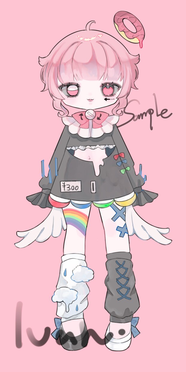 夢絵、アイコンイラスト、立ち絵等お描きします 厚塗り風のあなただけのイラストお描きします！ イメージ2