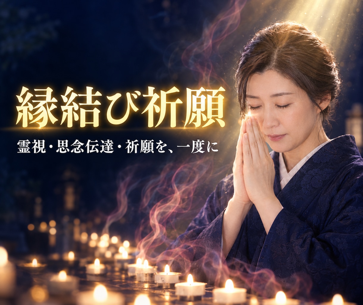 縁結び祈願｜お二人のご縁を、心を込めて祈ります 片思い・復縁・複雑愛｜霊視・思念伝達・祈願を一度に イメージ1