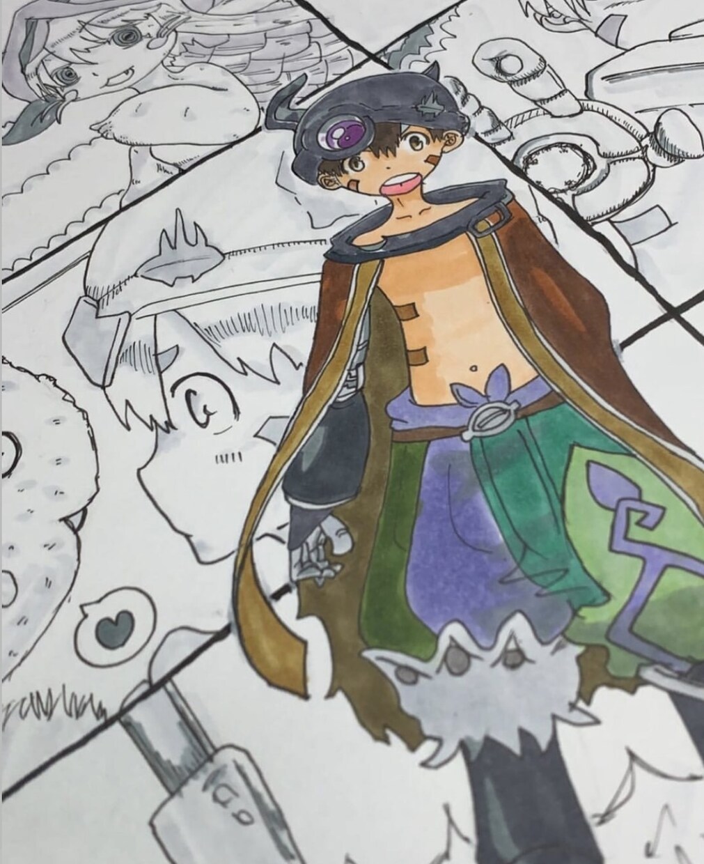 クリスマスやイベントに合わせたイラストなど描きます 絵柄は呪術廻戦やチェンソーマン、BLEACHなどが似ています イメージ9