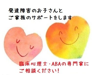 発達障害のお子さんのお悩みにお応えします ABAの専門家が具体的な工夫を一緒に考えます イメージ1