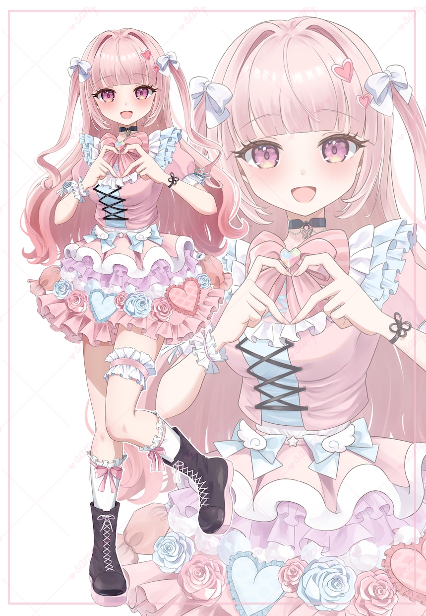 用途様々！カワイイ女の子のイラスト描きます アイコンや立ち絵、動画用イラスト等に！ イメージ3
