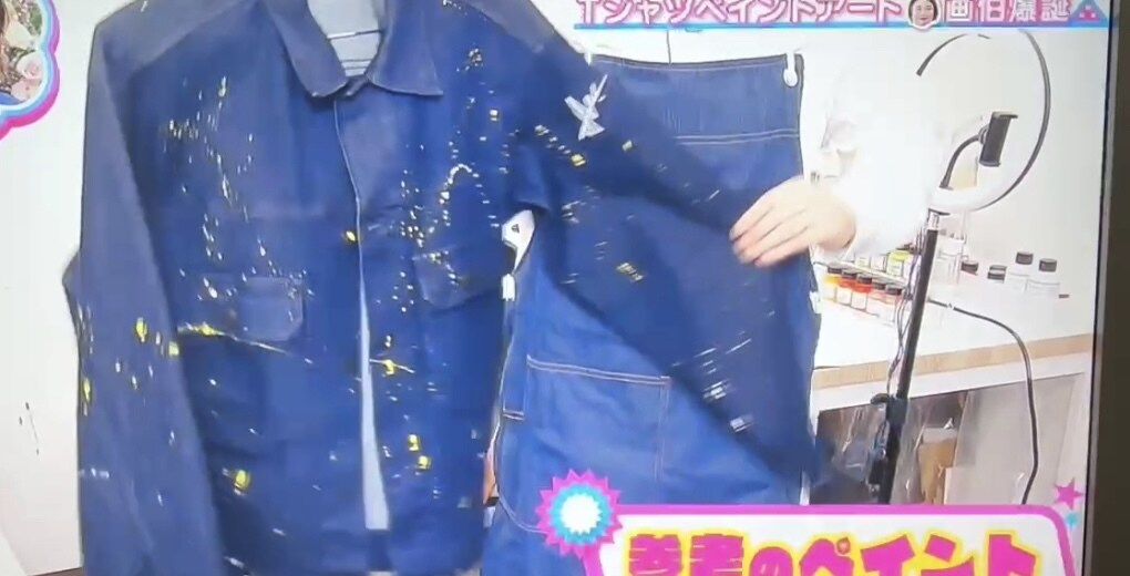 あなたの服にペイントします 今あるデニムやTシャツやキャップにペイントします イメージ4