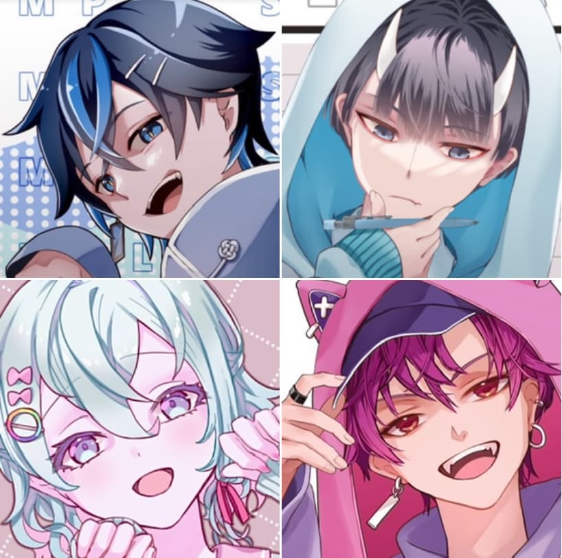 SNS用アイコン描きます 可愛いから印象的なものまでいろんなテイストのイラストアイコン イメージ1