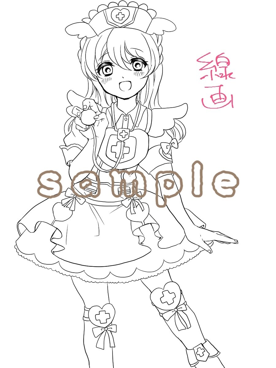 マイキャラ描きます あなたのプリチャンアイドルがイラストに！ イメージ3