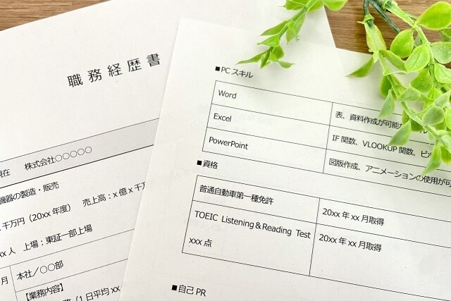 書類通過率UPを目指そう！職務経歴書を添削します 3回の転職経験を活かし書類通過率UPのお手伝いをいたします イメージ1