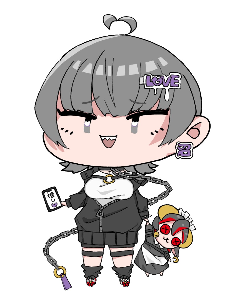 かっこかわいいイラスト描きます 動画用イラストや立ち絵、アイコンなど！幅広く対応します！ イメージ10