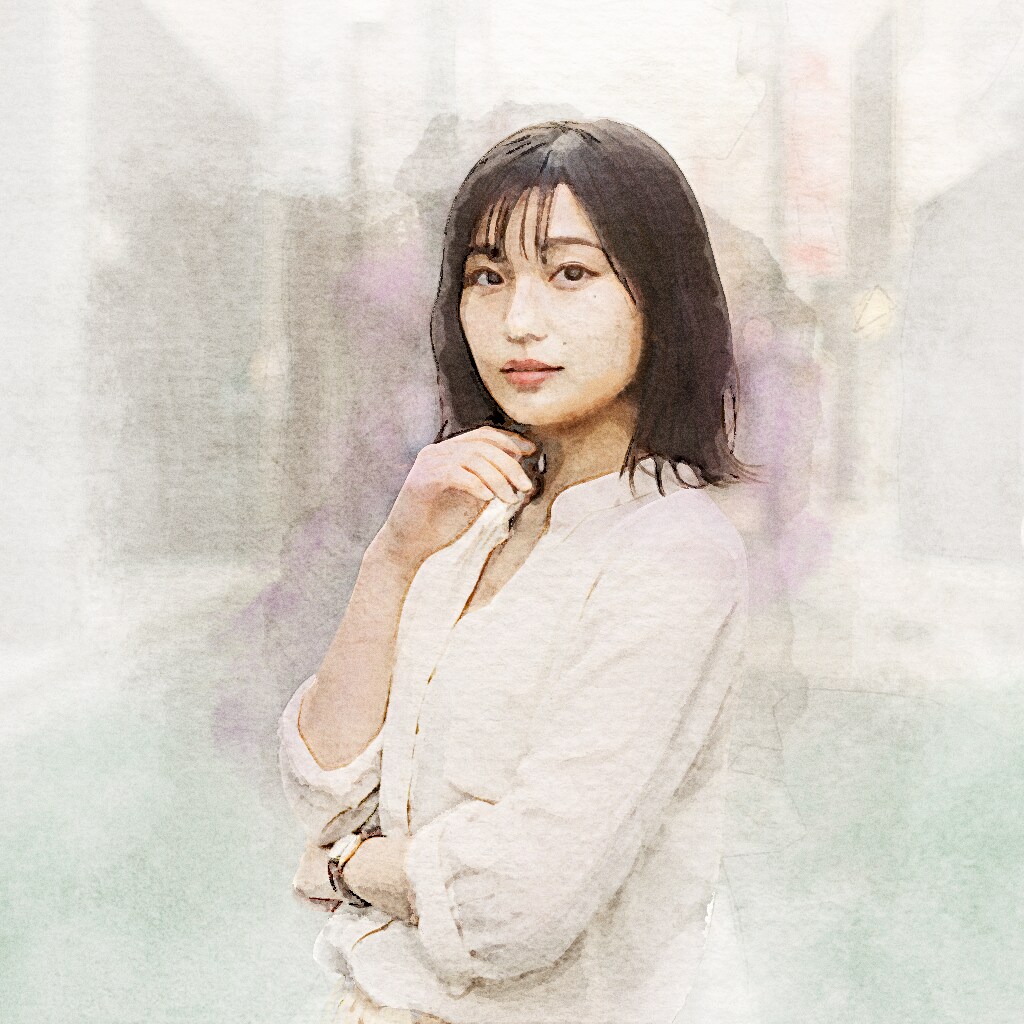 記念日に贈る水彩風似顔絵イラストを制作します 丁寧なヒアリングで、世界にひとつの一枚を イメージ5