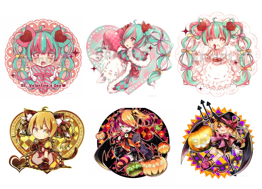 デフォルメイラストをお描きいたします SDキャラクターの立ち絵、バストアップイラストが欲しい方 イメージ5