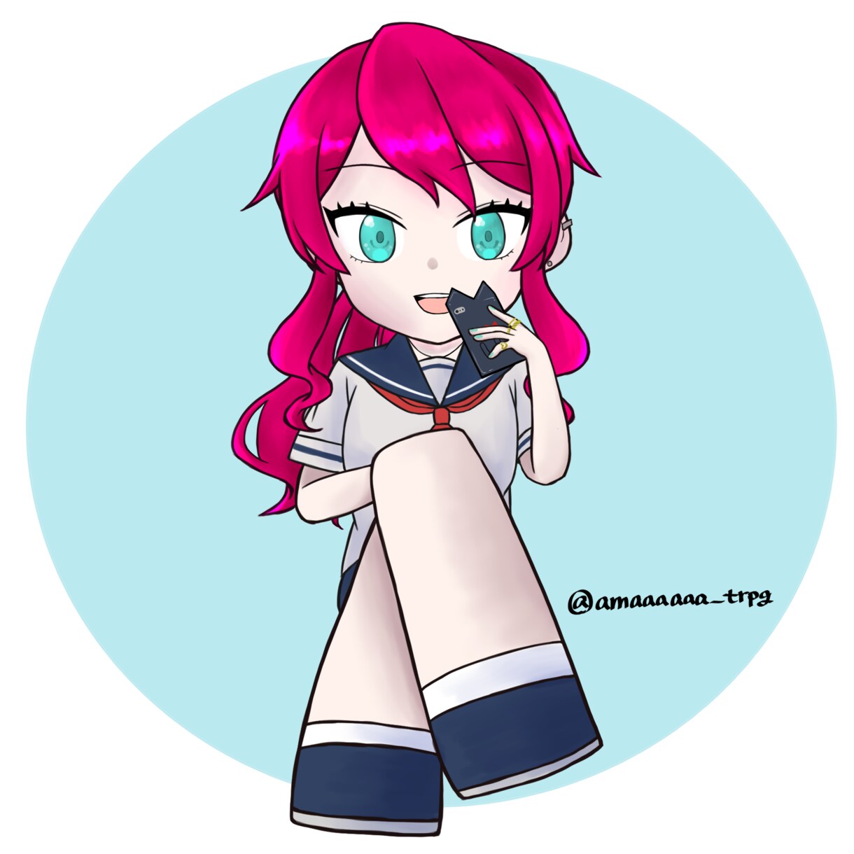 デジタルアイコン描きます クトゥルフの立ち絵やSNSのアイコンなど描きます イメージ4
