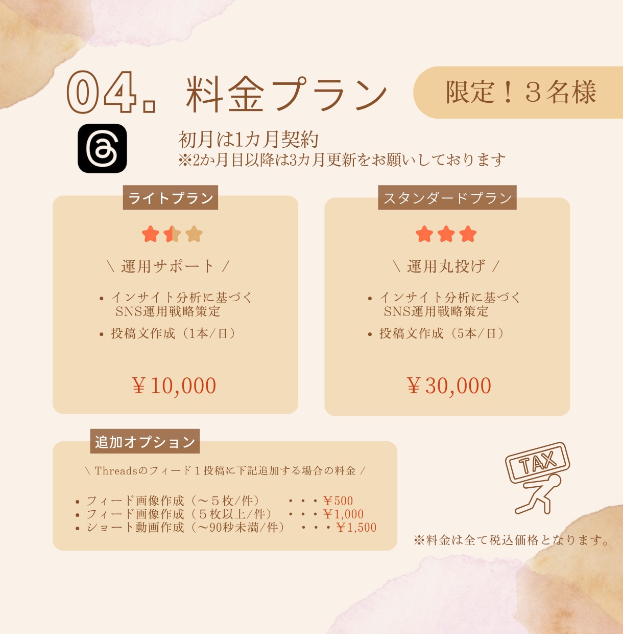 あなたのSNS運用をサポートします 画像制作〜運用まるごとおまかせまで最適なプランをご提案!! イメージ7
