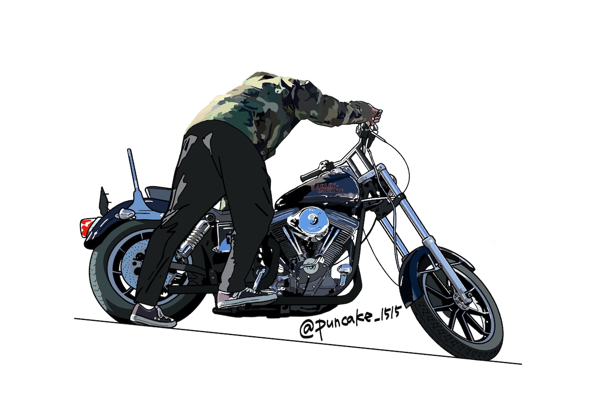 車、バイク、乗り物☆リアルなイラスト、作成します SNSアイコン、プレゼント、ステッカー、納車祝にいかがですか イメージ9