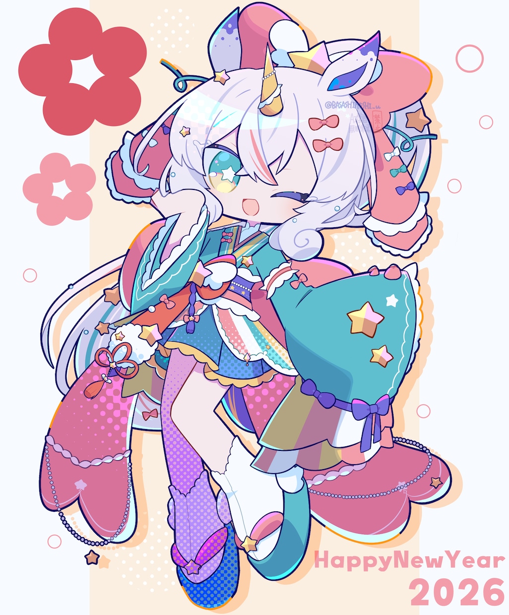 ポップで目を惹くデフォルメイラストを描きます サムネイルやグッズにオススメの全身デフォルメイラスト！ イメージ4