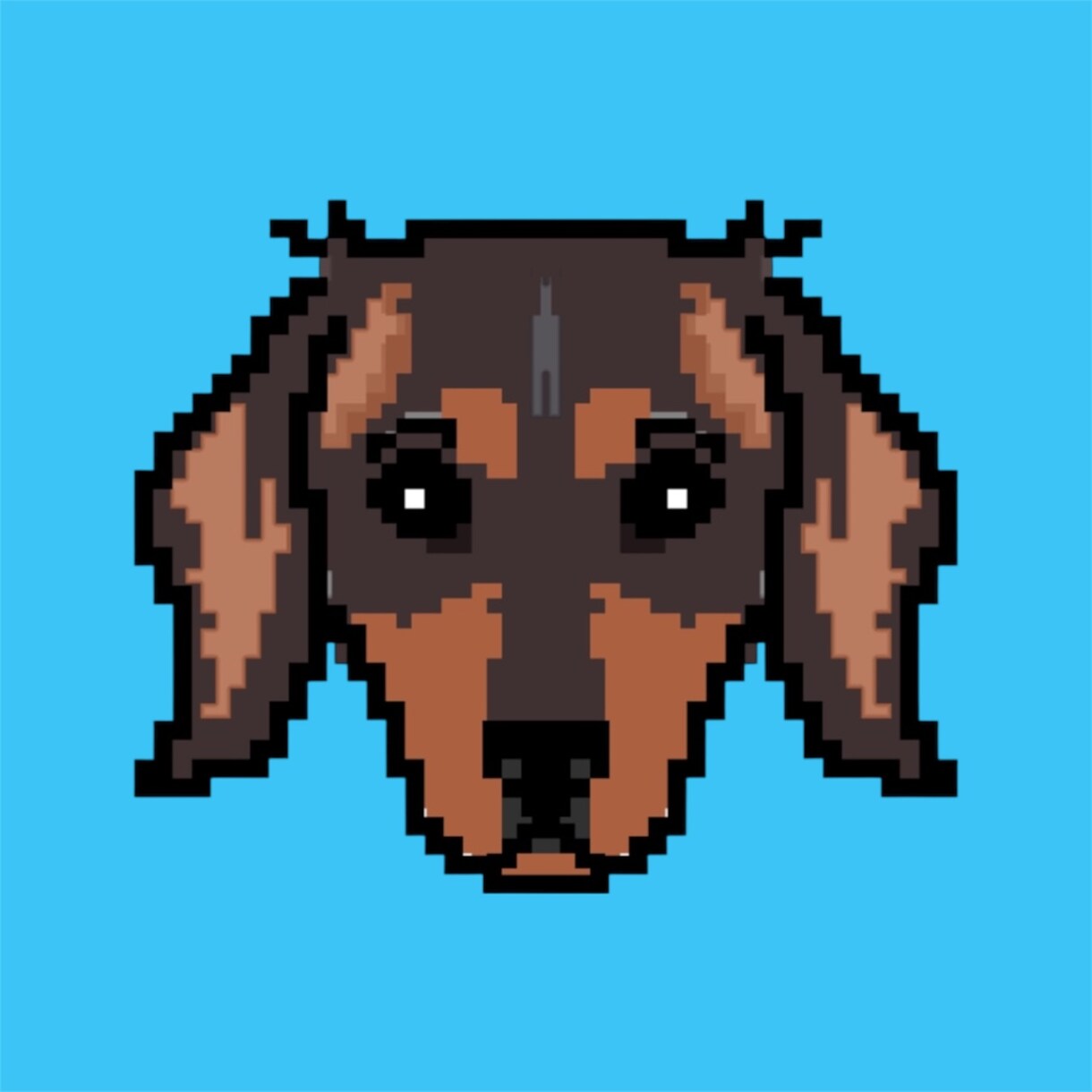愛犬をドット絵でお描きします 犬好きの方はぜひっ！アイコンやグッズに！ イメージ6