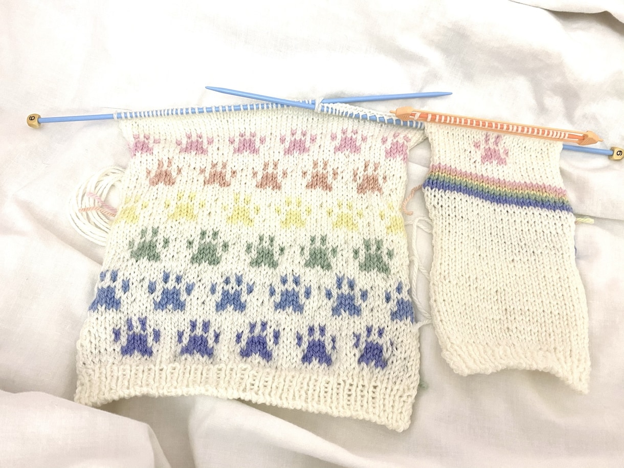 犬のセーターの編み図作ります 愛犬ちゃんにオリジナルデザインのセーターを編んであげましょう イメージ8
