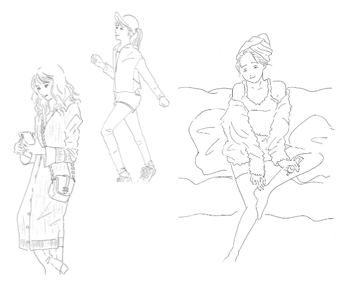 ホームページ専用｜手書きの挿絵・イラスト描きます 競争することなく、自社サイトに独自の価値を加えたい方へ イメージ6