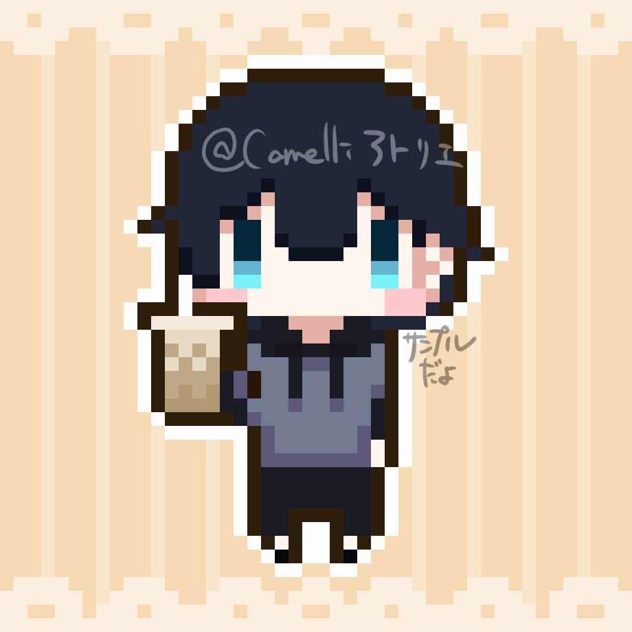 可愛らしいキャラクタードット絵描きます ドット絵・ピクセルアートが欲しい方！アニメーションも可 イメージ4