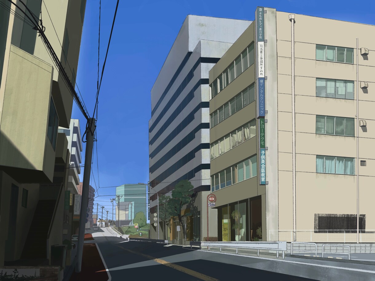 ゲーム背景、イラスト背景描きます リアリティある空間が感じられる背景イラストの作成 イメージ5