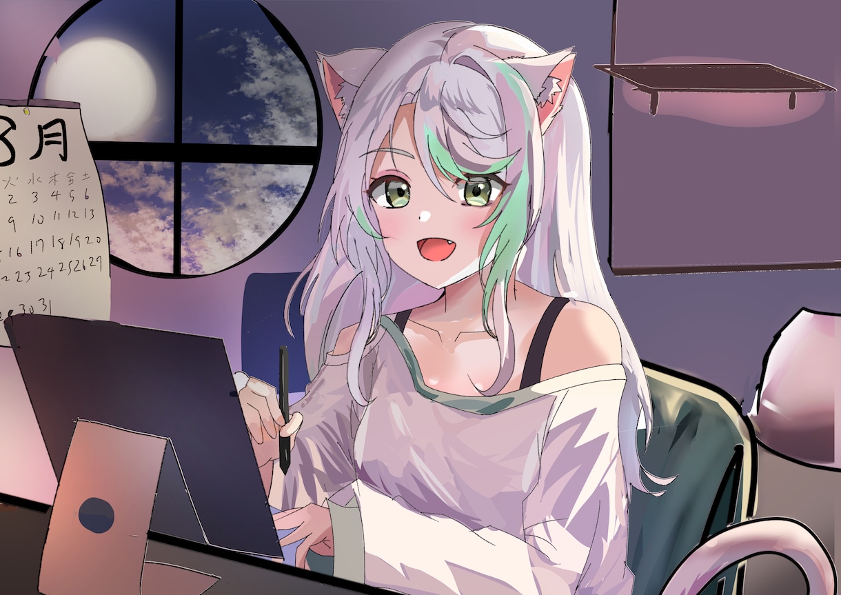 透明感あるイラスト描きます 可愛く透明感あるイラストを描かせていただきます！ イメージ3