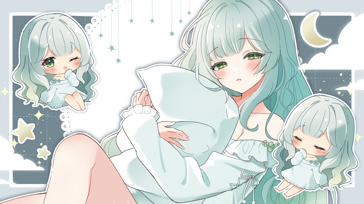 早期納品対応可能！オリジナルイラストを描きます 可愛い女の子から格好良い男の子まで何でも描きます！ イメージ3