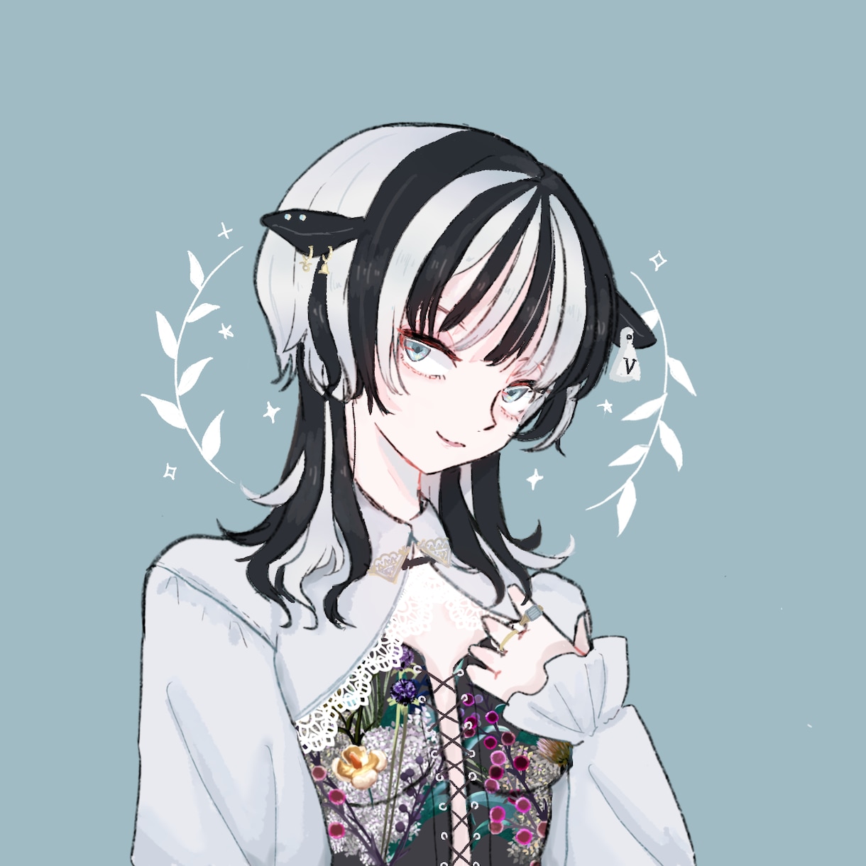 雰囲気のある強気な女の子描きます 独特な雰囲気のあるちょっと繊細で不思議な女の子 イメージ2