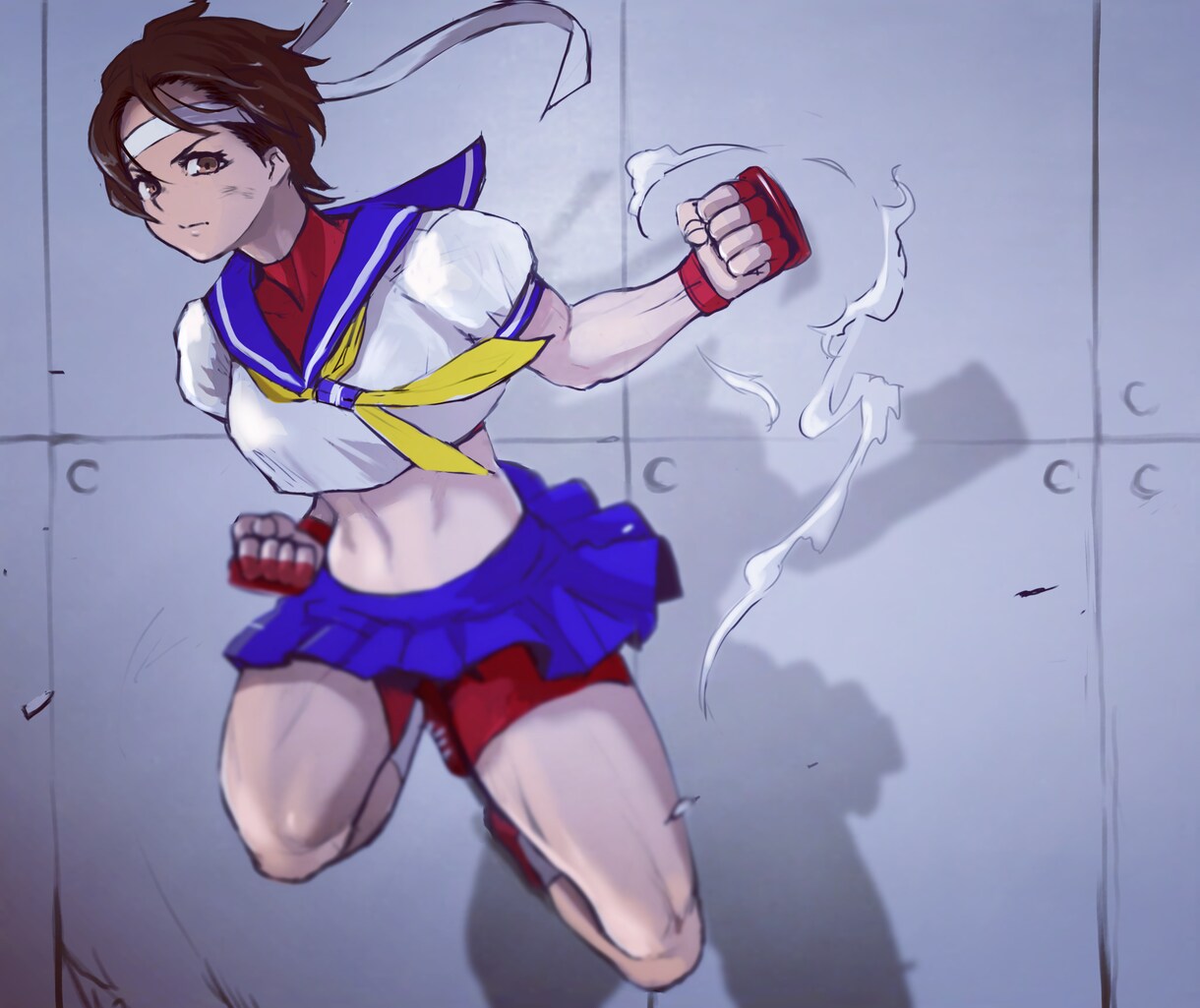 カッコ可愛い女の子で2次創作等描きます アイコン等カッコ可愛い女の子のイラストを作成いたします♪ イメージ5