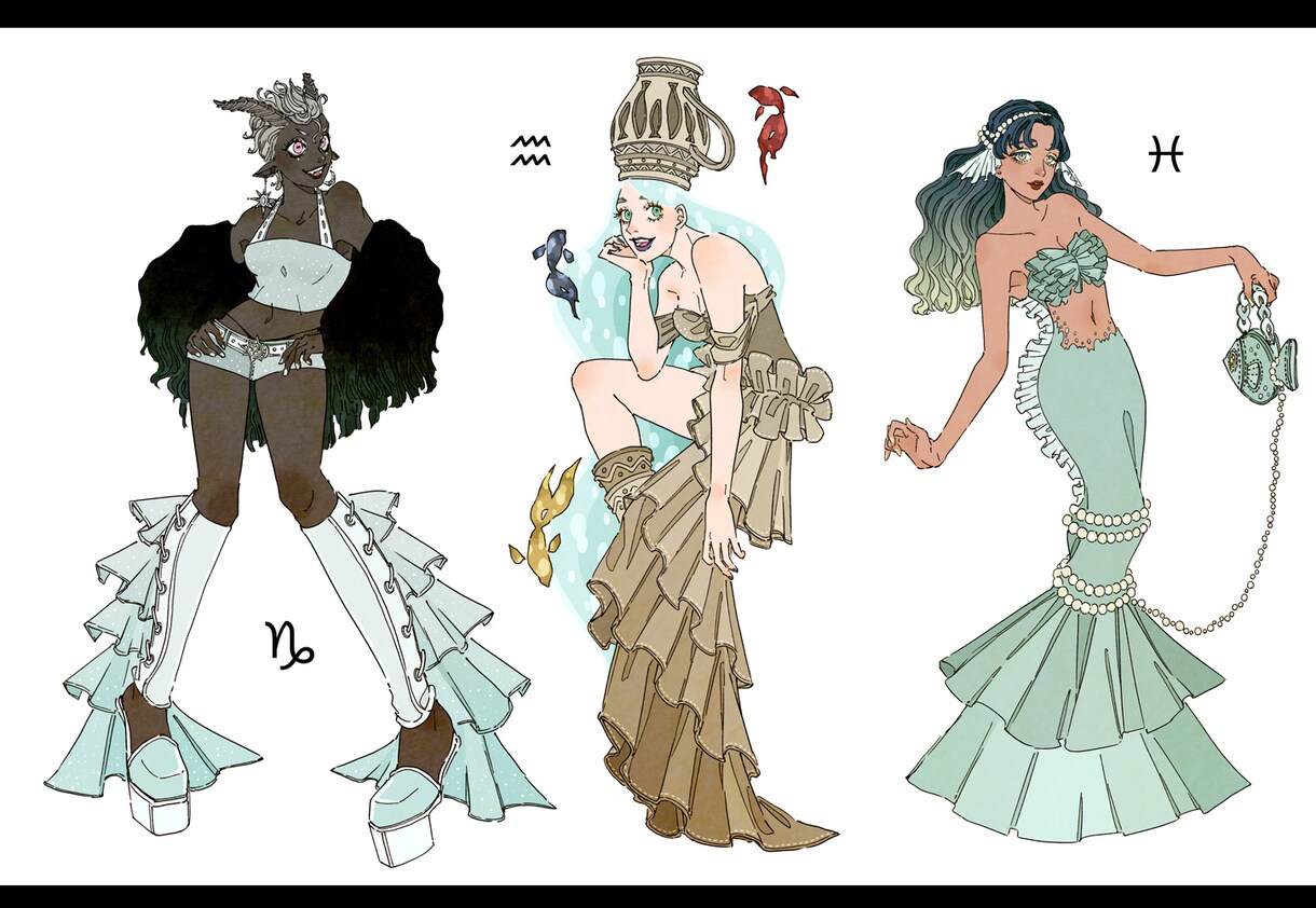 全身立ち絵+表情差分オプションにパーツ分けあります 人外、獣人、擬人化が得意です! イメージ5