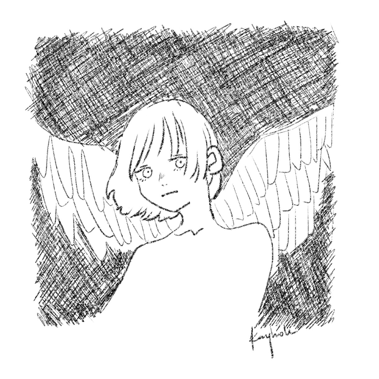 SNSアイコン用イラスト描きます シンプルでやわらかい人物画をお求めの方に イメージ4