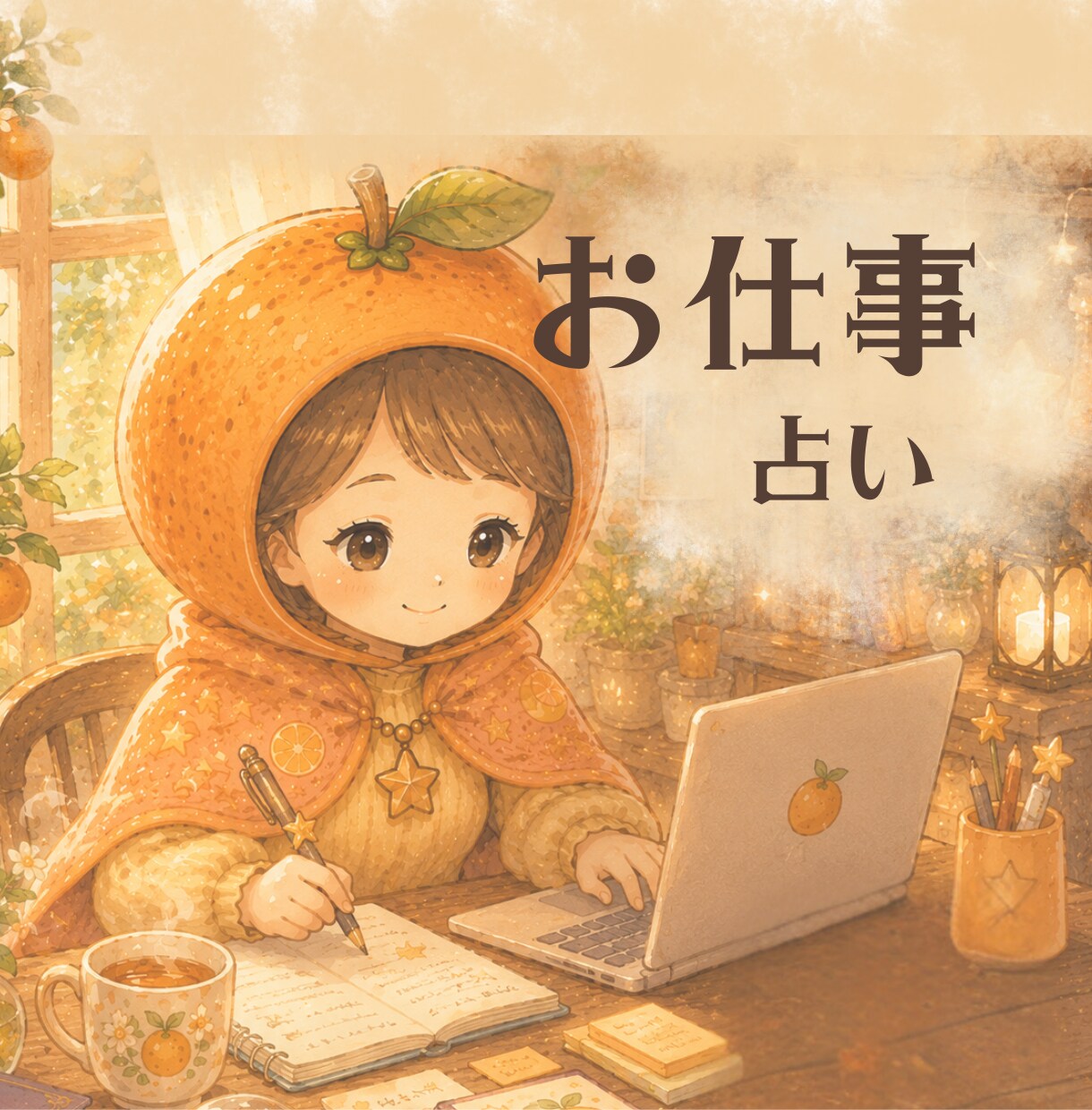 お仕事への迷いや不安、疲れた心をタロットで整えます ちょこっと話したい時にも、お気軽に✲｜初めての方1分100円 イメージ1