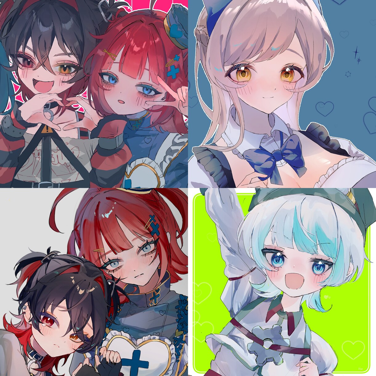 幅広い絵柄と雰囲気でSNS向けイラスト制作します ダークなイラストからポップな可愛いイラストまで幅広く描けます イメージ5