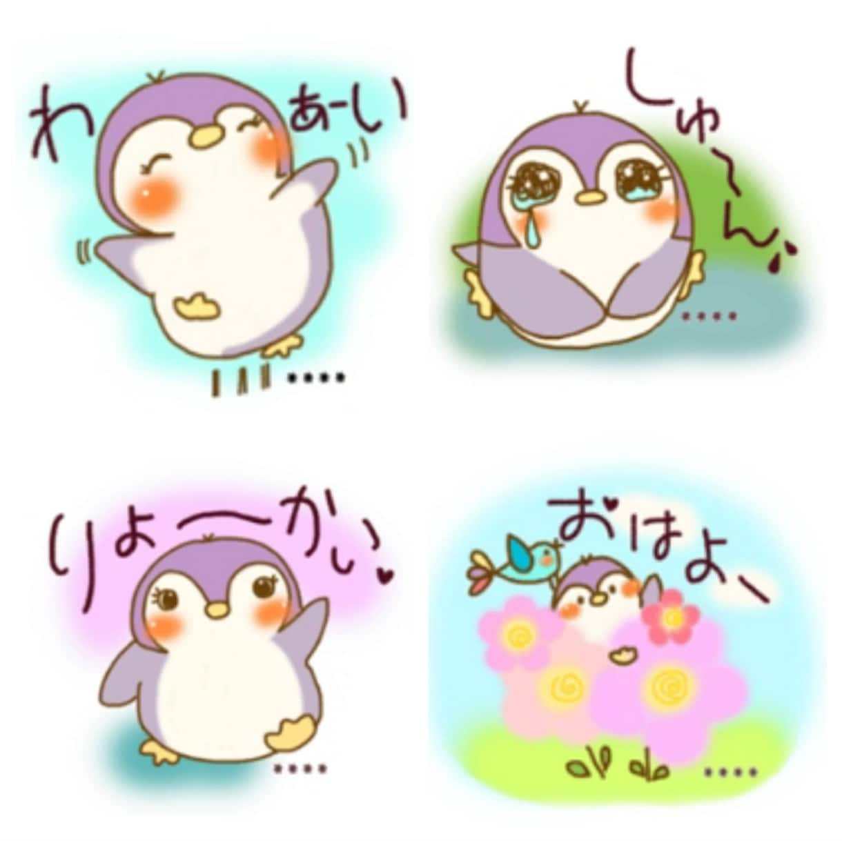 お好きな動物似顔絵スタンプ描きます 愛するペットの似顔絵からお気に入り動物までスタンプにしませか イメージ7