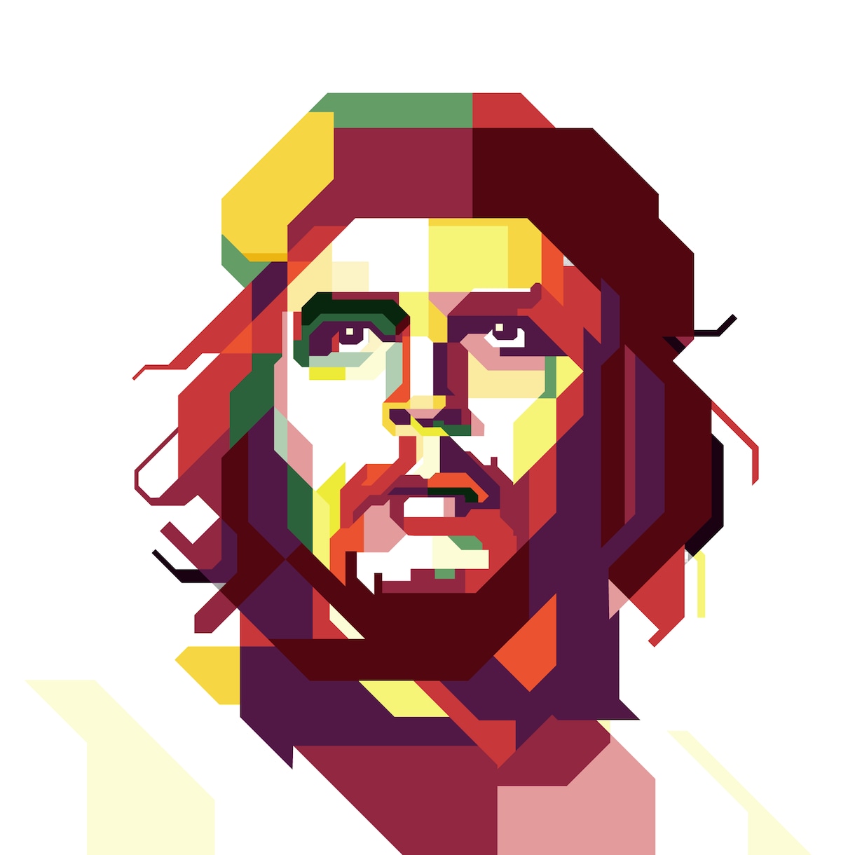 WPAP Artを作ります 思い出の人、憧れの人、ずっと残したい人をアートにしませんか？ イメージ2